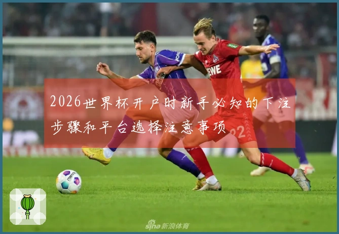 2026世界杯开户时新手必知的下注步骤和平台选择注意事项